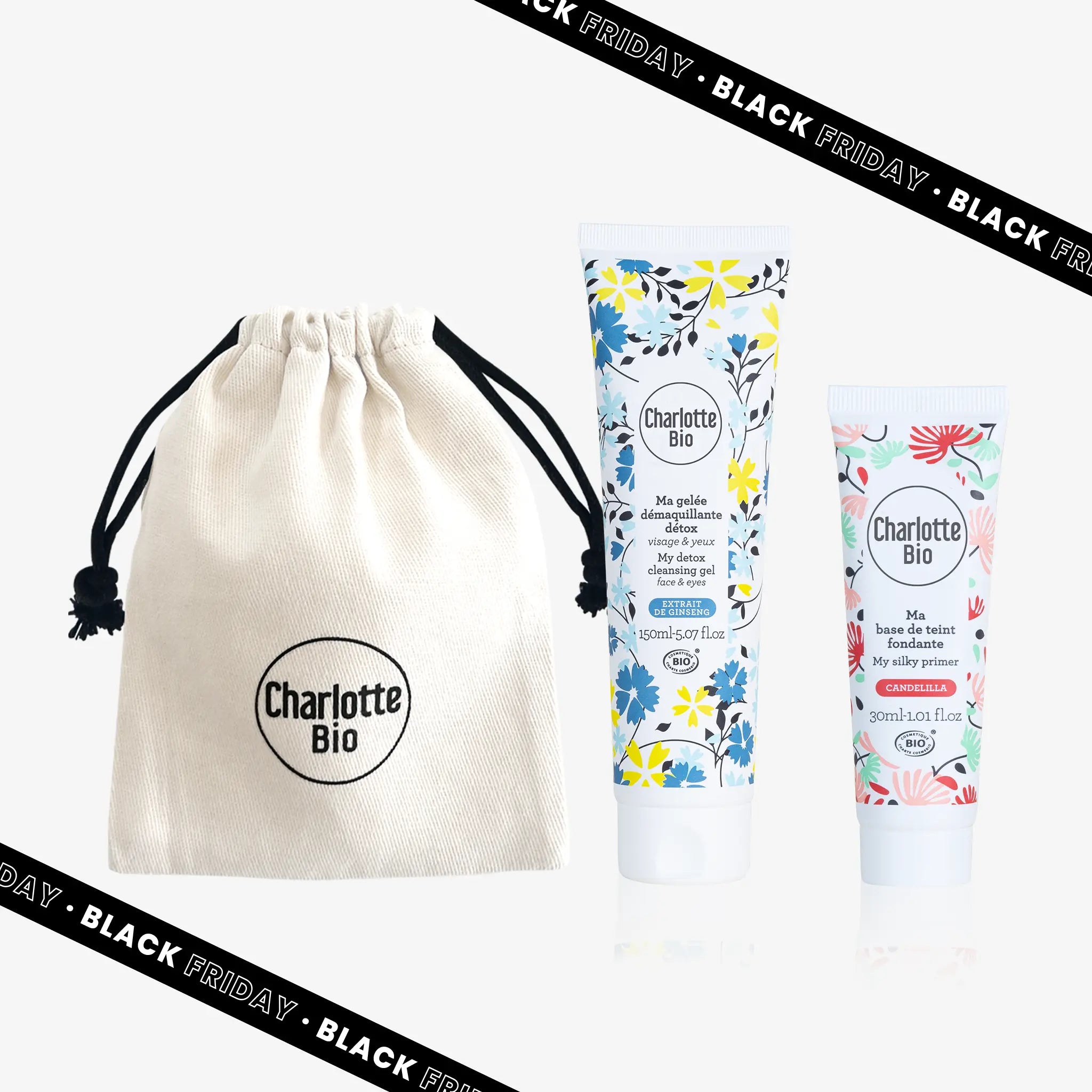 Makeup remover jelly and foundation base duo