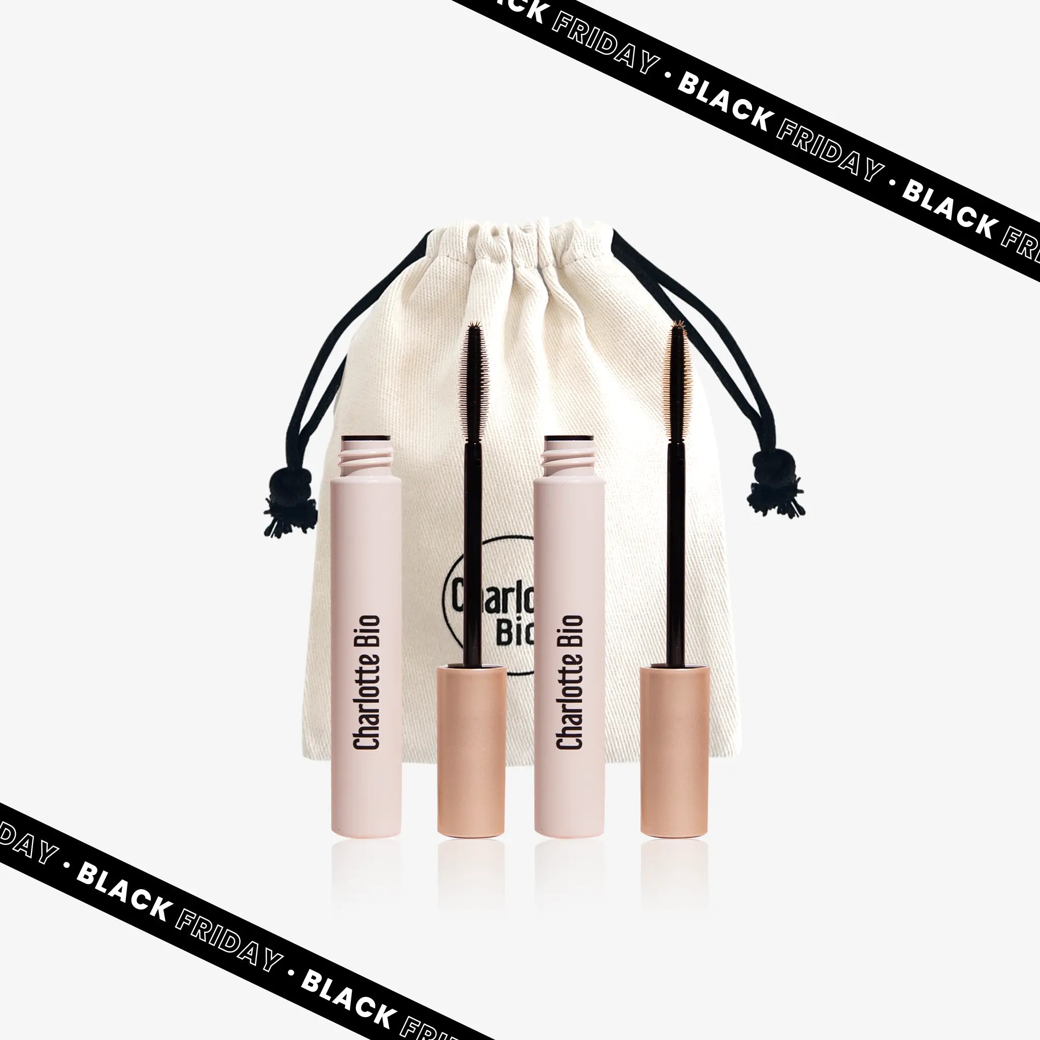 Duo mascaras - black and brown