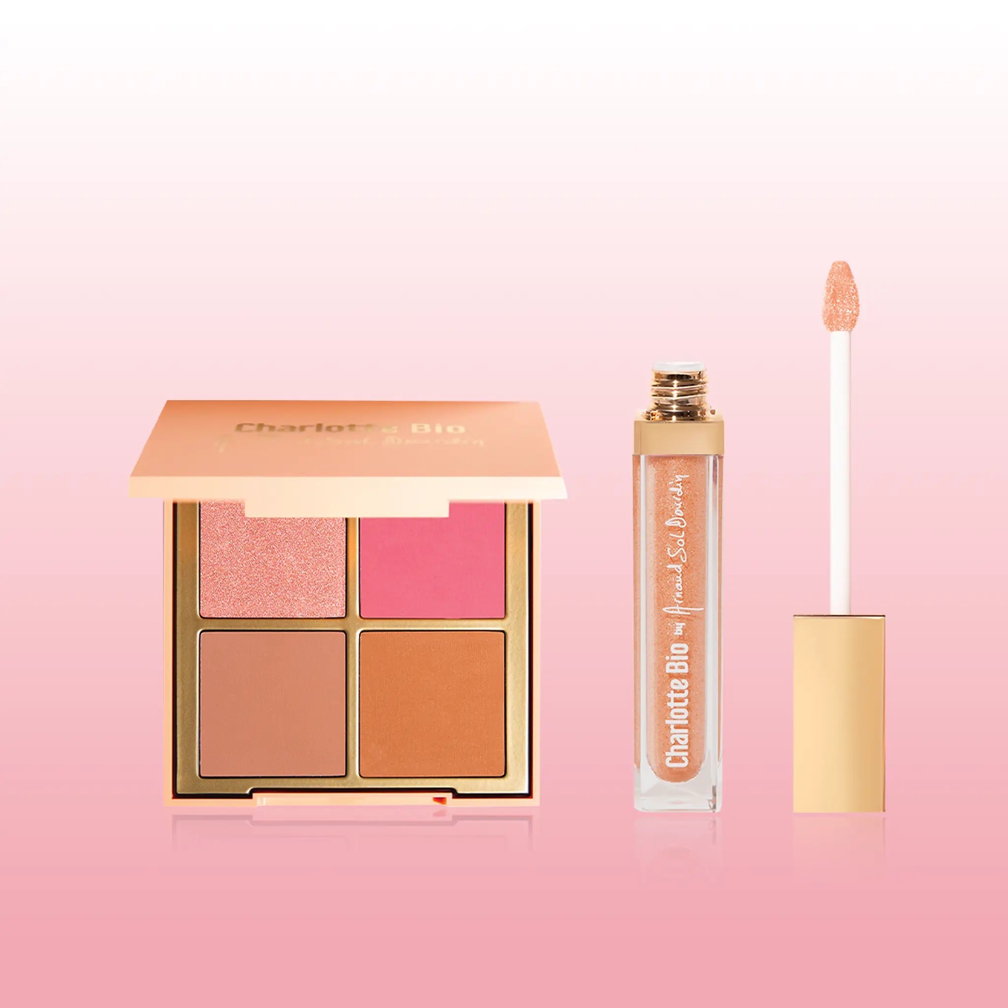 ASD26 - Healthy Glow Duo Palette + Lip Glow - Charlotte Bio